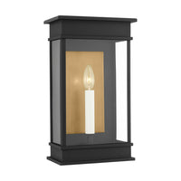 Cupertino Coastal Outdoor Wall Mount - Mini 10.25" - Black