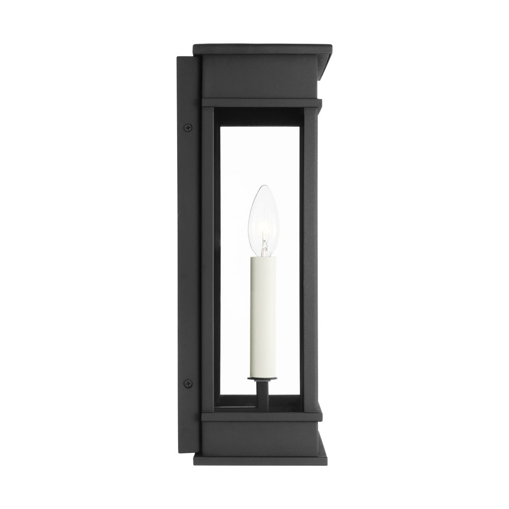 Cupertino Coastal Outdoor Wall Mount - Mini 10.25" - Black