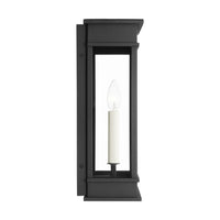 Cupertino Coastal Outdoor Wall Mount - Mini 10.25" - Black