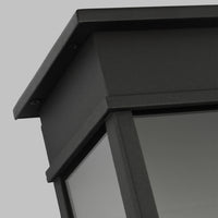 Cupertino Coastal Outdoor Wall Mount - Mini 10.25" - Black