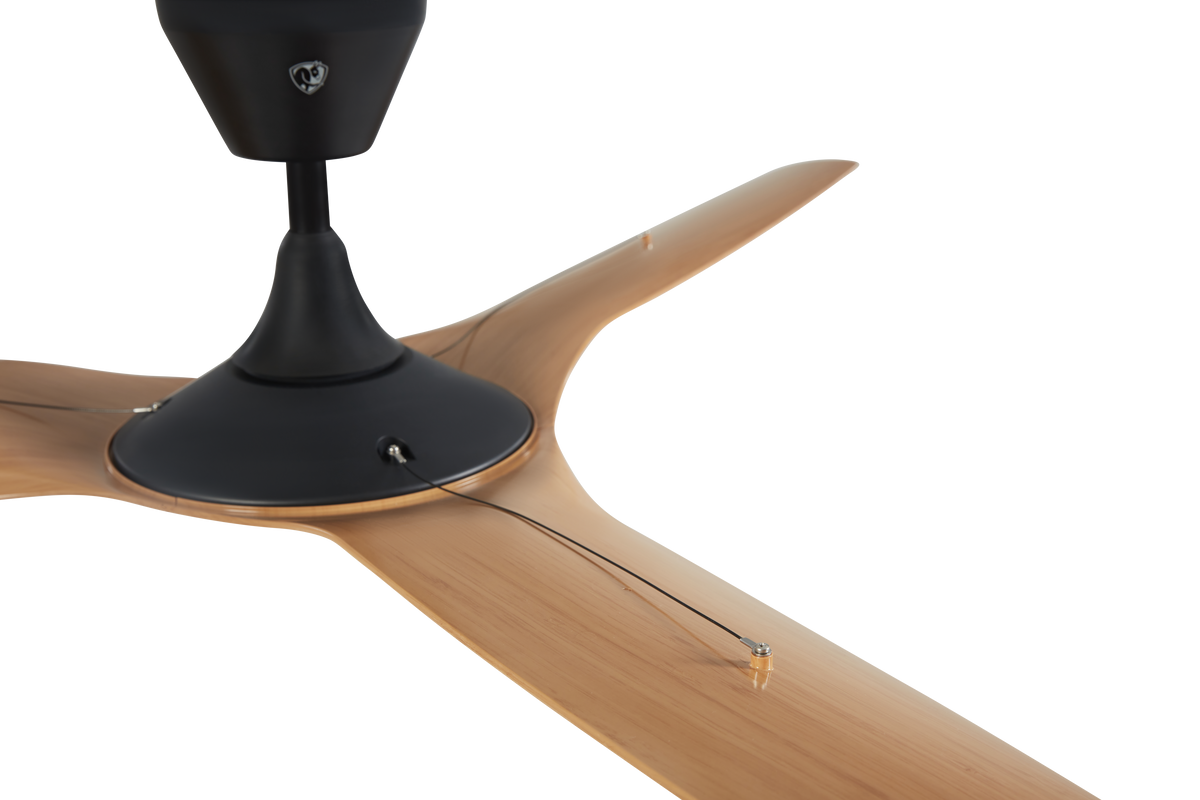 Haiku Marine Grade Coastal Fan - 52" Black/Caramel