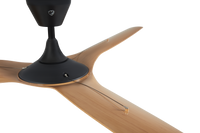 Haiku Marine Grade Coastal Fan - 52" Black/Caramel