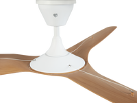 Haiku Marine Grade Coastal Fan - 60" White/Caramel