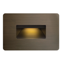 Luna Coastal Environment Step Light - 12V - Hardy Island Brass