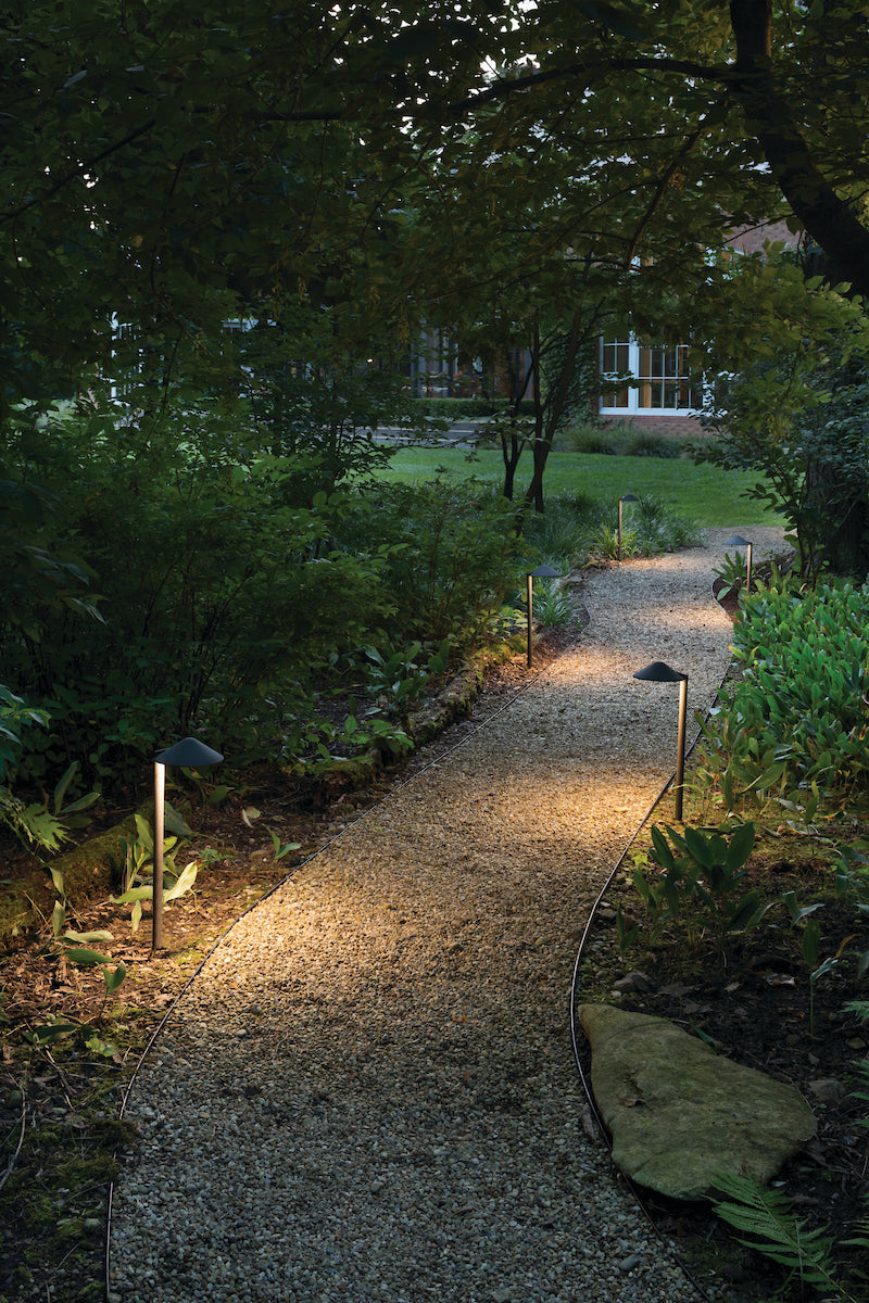 Hardy Island Brass Coastal Path Light -  Side Mount