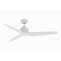 TriAire Marine Grade Coastal Outdoor Fan - 56 - White MAD8514MWM-56, BPW8514-56MWW Without a Light Kit Coastal Lighting