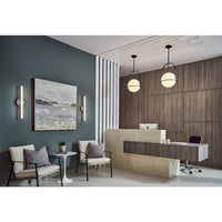 Somerset Medium Pendant - Black