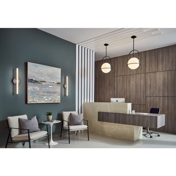 Somerset Medium Pendant - Black