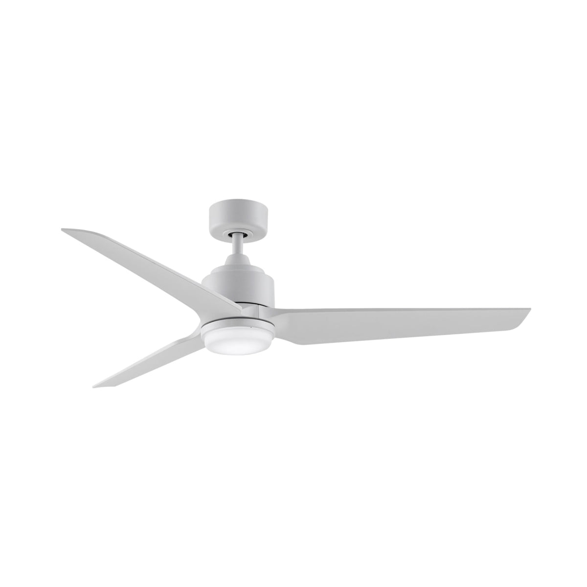 TriAire Marine Grade Coastal Outdoor Fan - 56 - White MAD8514MWM-56, BPW8514-56MWW, LK8514MWM With a Light Kit Coastal Lighting