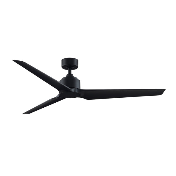 TriAire Marine Grade Coastal Outdoor Fan - 64 - Black MAD8515BLM-64, BPW8514-64BLW Without a Light Kit Coastal Lighting