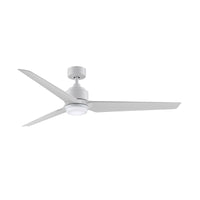 TriAire Marine Grade Coastal Outdoor Fan - 72 - White MAD8515MWM-72, BPW8514-72MWW, LK8514MWM With a Light Kit Coastal Lighting