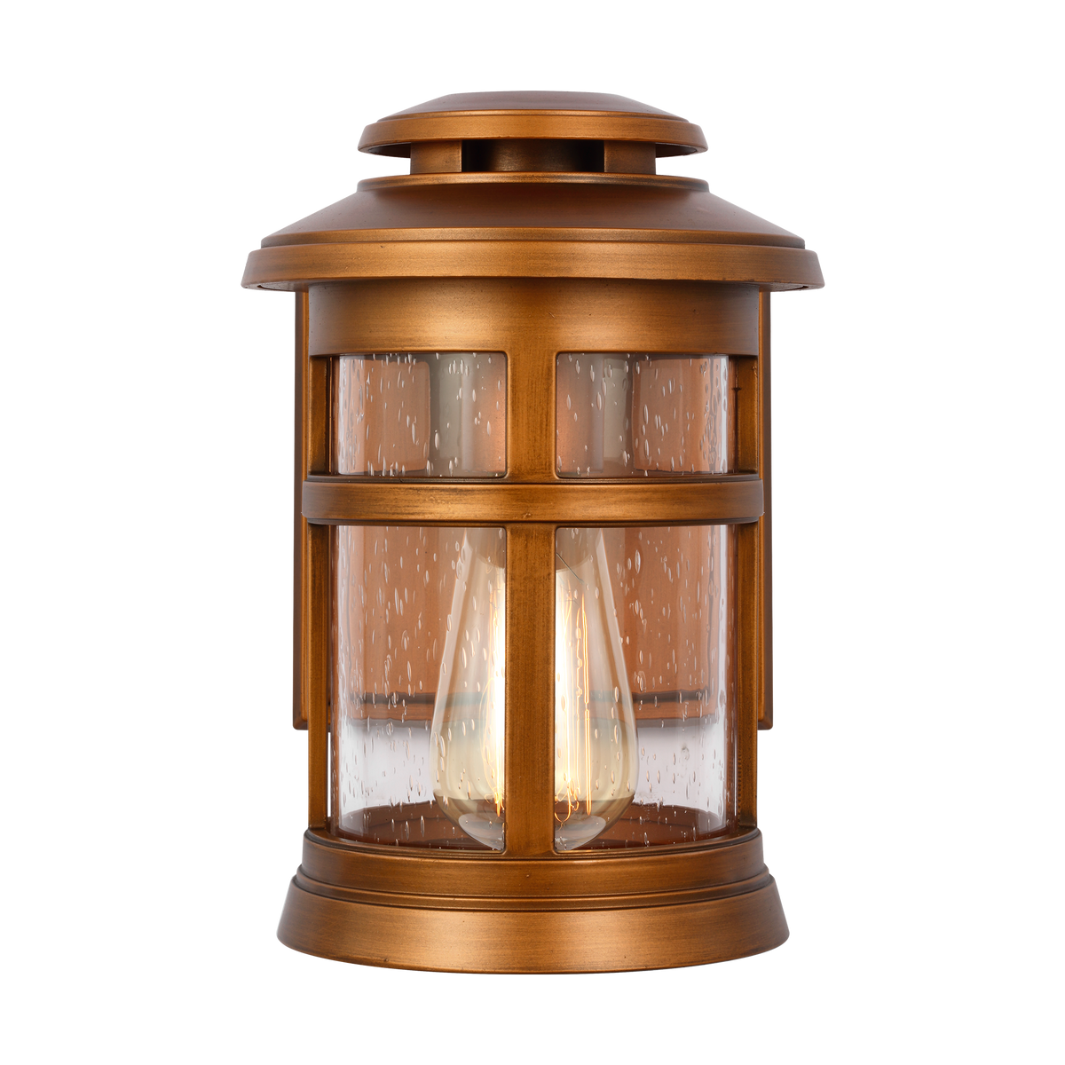 Newport Coastal Outdoor Wall Lantern - Extra Small 9" - Copper