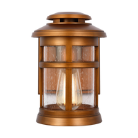 Newport Coastal Outdoor Wall Lantern - Extra Small 9" - Copper