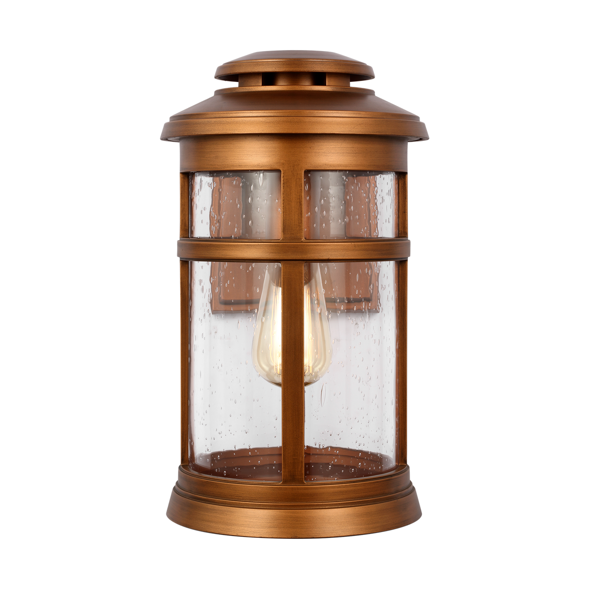 Newport Coastal Outdoor Wall Lantern - Small 13" - Copper