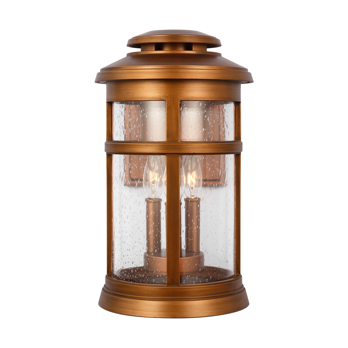 Newport Coastal Outdoor Wall Lantern - Medium 16" - Copper