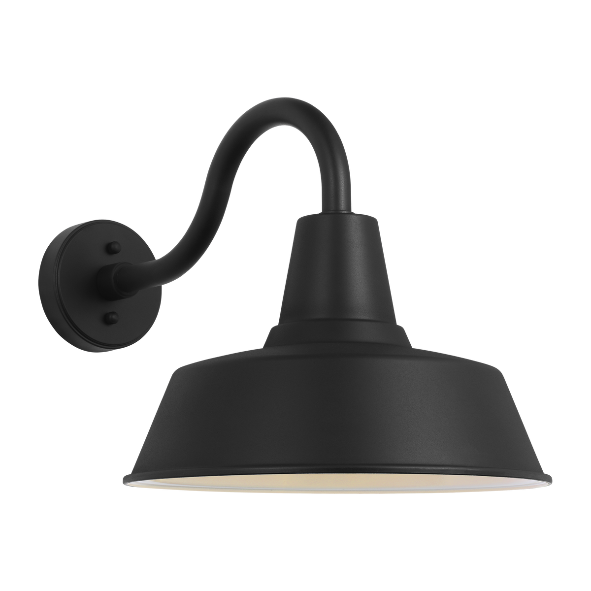 Barn Light Coastal Outdoor Wall Lantern - Black - Large