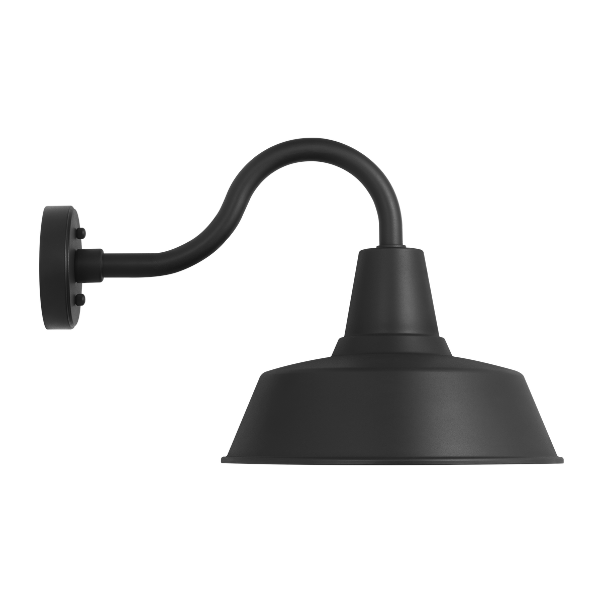 Barn Light Coastal Outdoor Wall Lantern - Black - Large