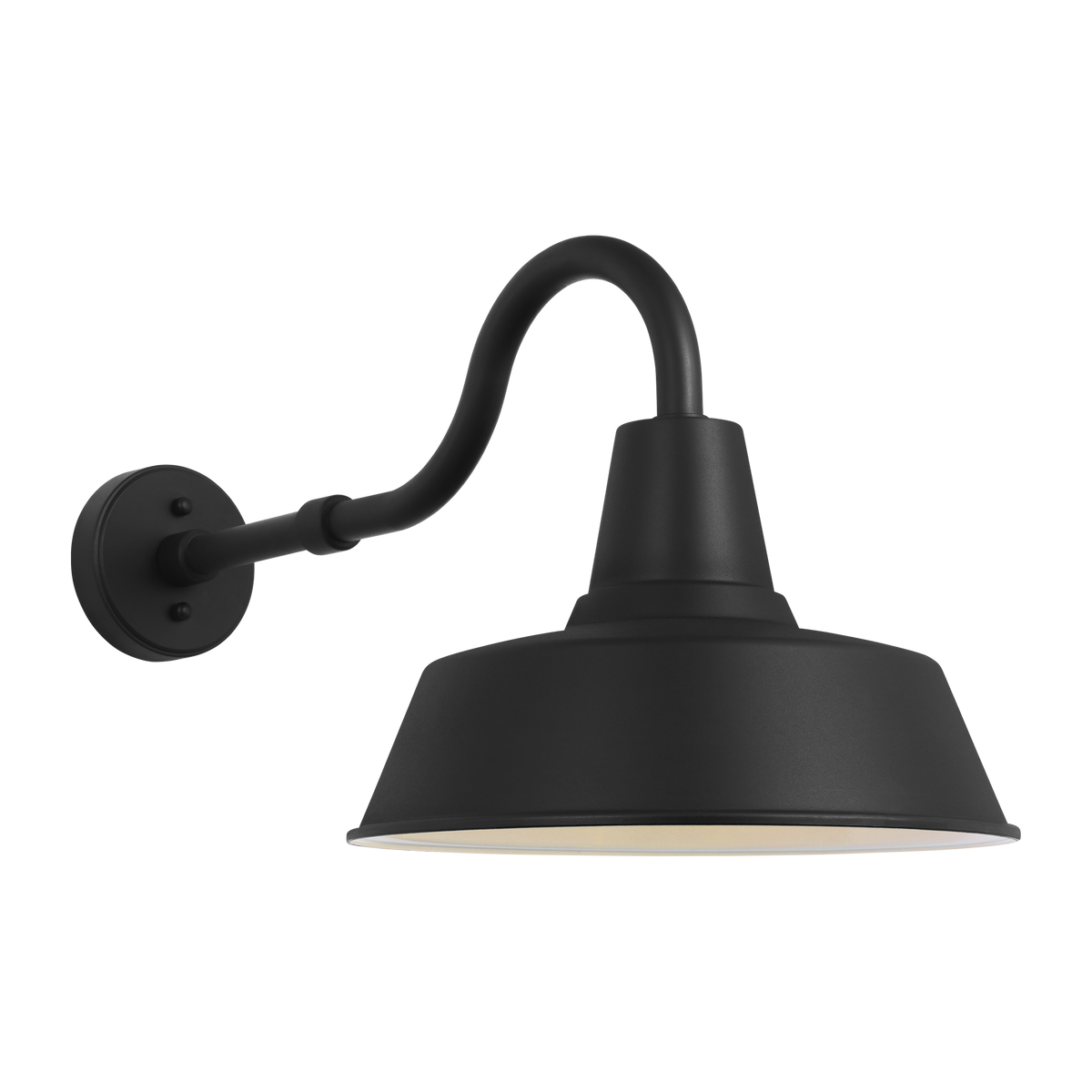 Barn Light Coastal Outdoor Wall Lantern - Black - Large
