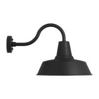 Barn Light Coastal Outdoor Wall Lantern - Black - Extra Large