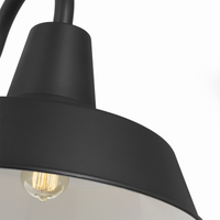 Barn Light Coastal Outdoor Wall Lantern - Black - Extra Large