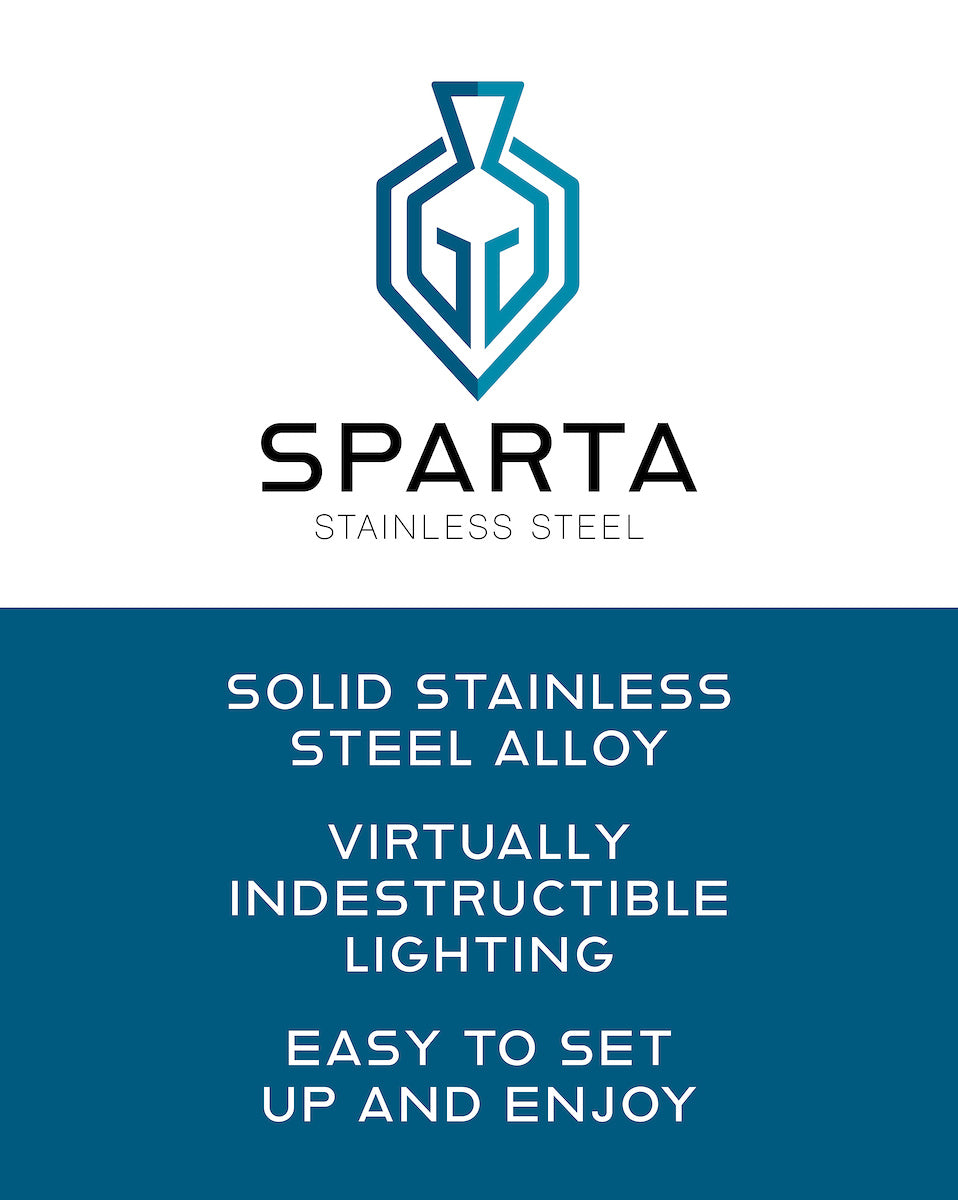 Sparta Marine Grade Well Light - Large - Uni-Directional