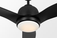 Avila Marine Grade Coastal Fan - LED - 44" - Black
