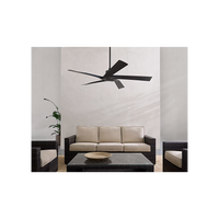 Aspen Coastal Outdoor Ceiling Fan - 56" - Black