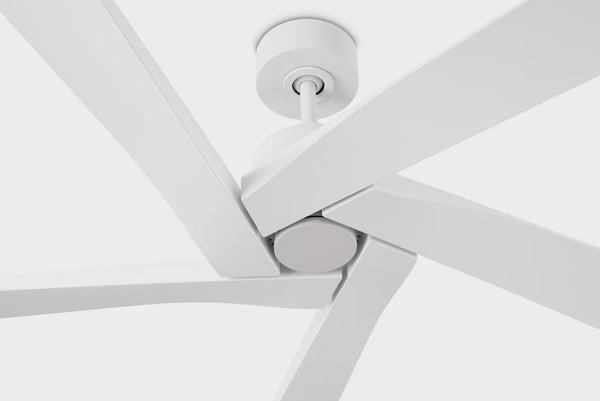 Aspen Coastal Outdoor Ceiling Fan - 56" - Matte White