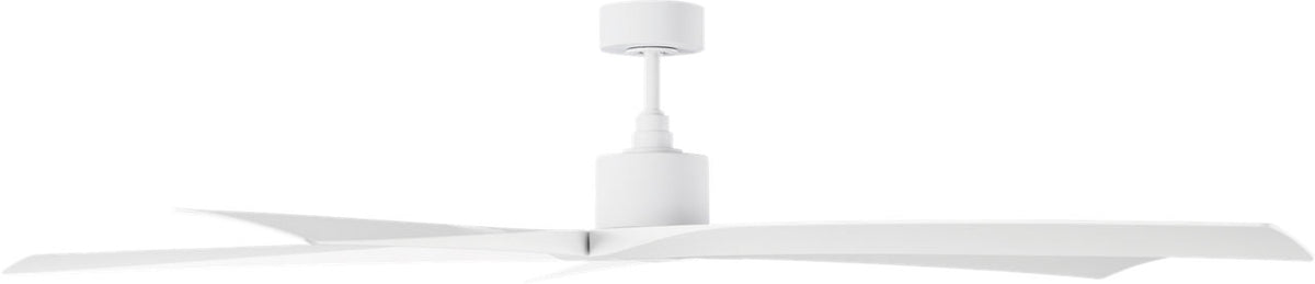 Aspen Coastal Outdoor Ceiling Fan - 70" - Matte White
