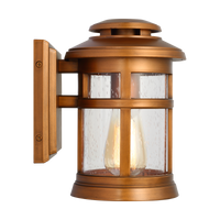 Newport Coastal Outdoor Wall Lantern - Extra Small 9" - Copper