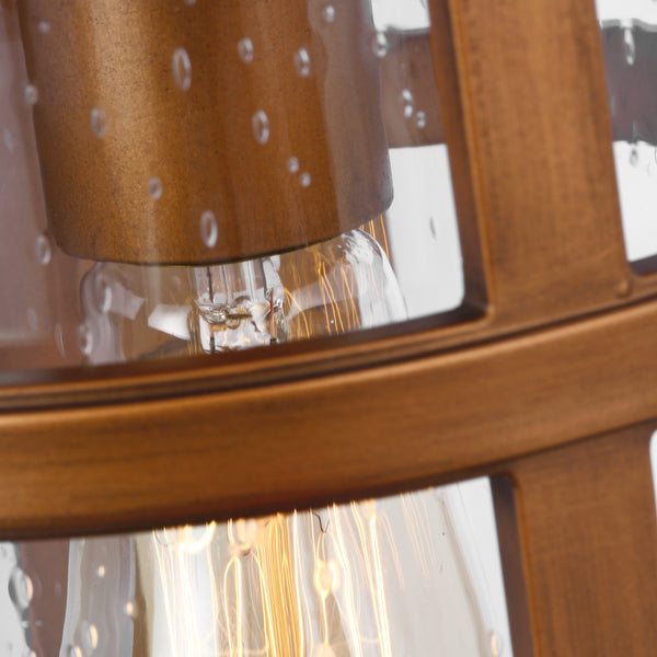 Newport Coastal Outdoor Wall Lantern - Small 13" - Copper