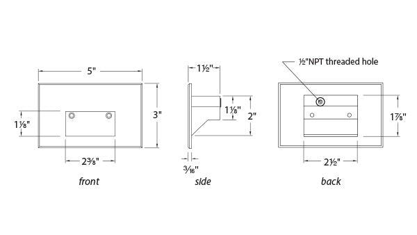 Marine Grade Step and Wall Light