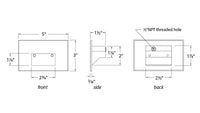 Marine Grade Step and Wall Light