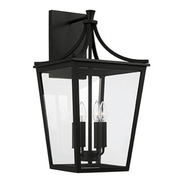 Coastal Lighting Adair - 4 Light Outdoor Wall Lantern 947941BK Coastal Lighting