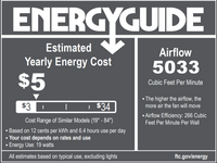 Aspen Coastal Outdoor Ceiling Fan - 70" - Black