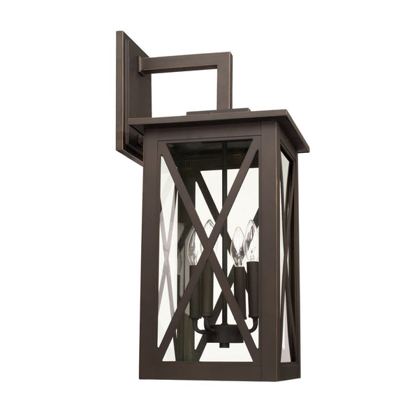 Capital Lighting Avondale Four Light Outdoor Wall Lantern 926641OZ Coastal Lighting