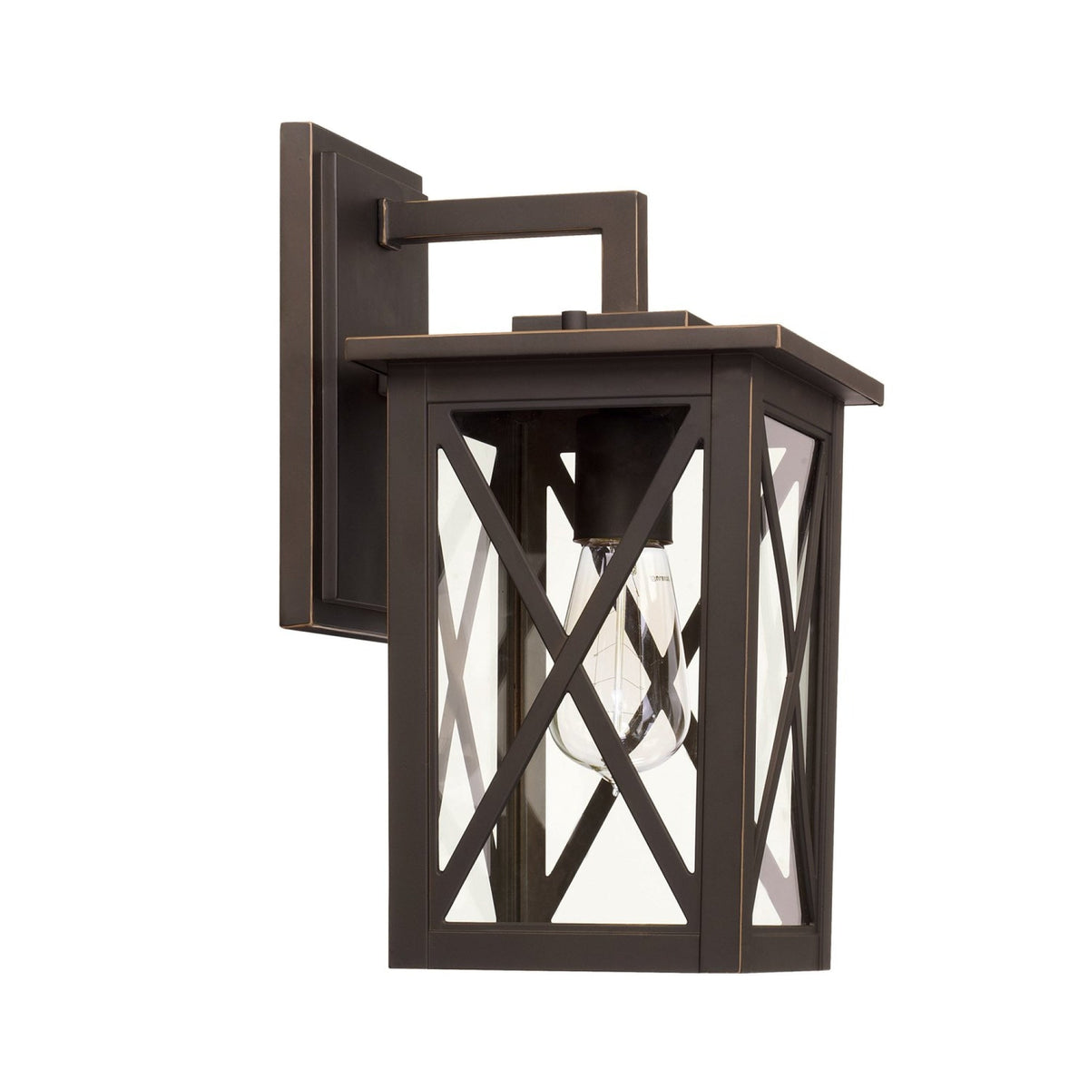 Capital Lighting Avondale One Light Outdoor Wall Lantern 926611OZ Coastal Lighting