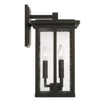 Capital Lighting Barrett 3 Light Outdoor Wall Lantern - Medium - Oiled Bronze 943832OZ Coastal Lighting