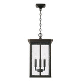 Capital Lighting Barrett 4 Light Outdoor Pendant - Oiled Bronze 943844OZ Coastal Lighting
