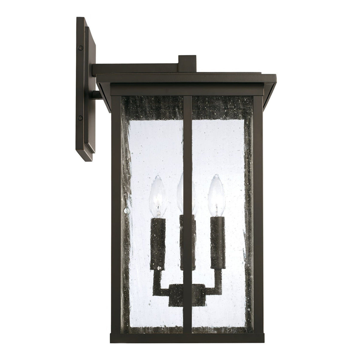 Capital Lighting Barrett 4 Light Outdoor Wall Lantern - Large - Oiled Bronze 943843OZ Coastal Lighting