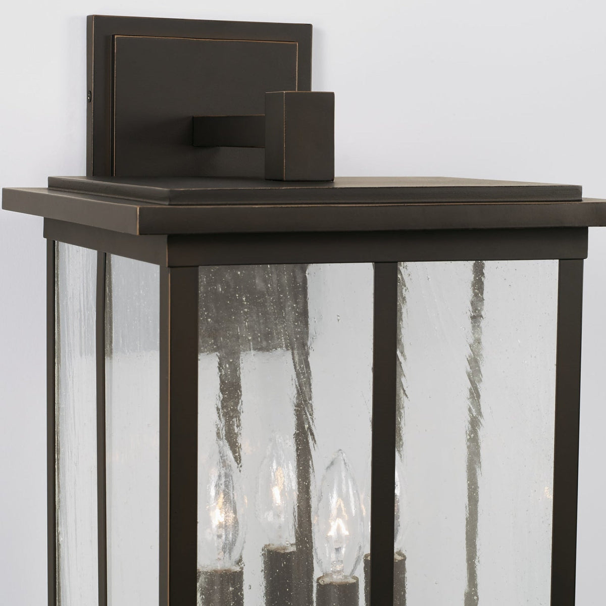 Capital Lighting Barrett 4 Light Outdoor Wall Lantern - Large - Oiled Bronze 943843OZ Coastal Lighting