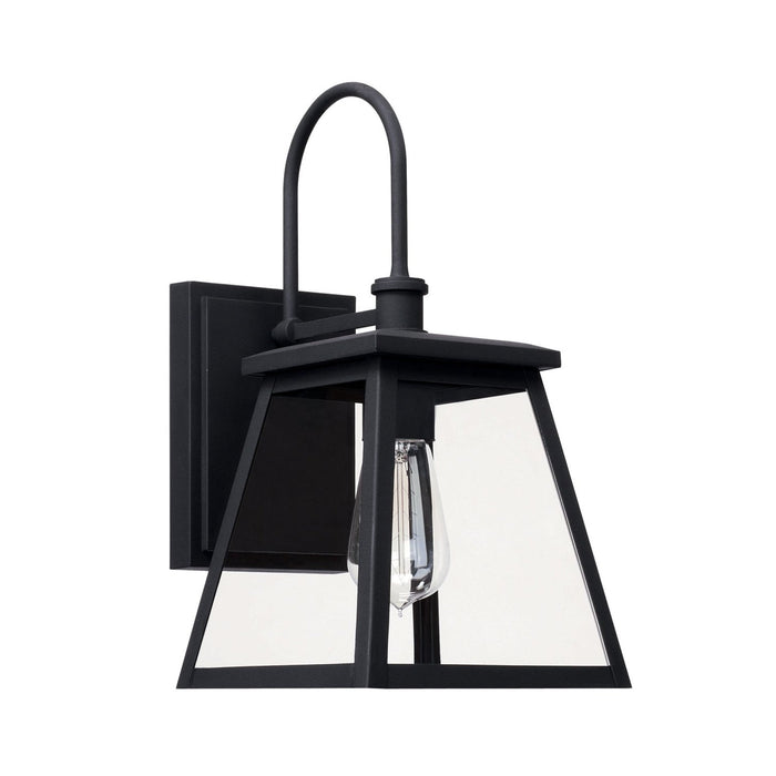 Capital Lighting One Light Outdoor Wall Lantern 926811BK Coastal Lighting