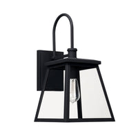 Capital Lighting One Light Outdoor Wall Lantern 926812BK Coastal Lighting