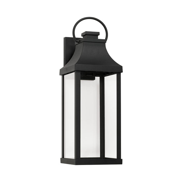 Coastal Lighting Bradford - 1 Light Outdoor Wall Lantern 946421BK-GL Coastal Lighting