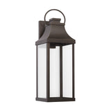 Capital Lighting Bradford 1 Light Night Sky Wall Lantern - 24 Oiled Bronze 946431OZ-GL Coastal Lighting