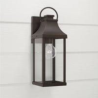 Capital Lighting Bradford 1 Light Wall Lantern - 17.25 Oiled Bronze 946411OZ Coastal Lighting