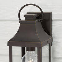 Capital Lighting Bradford 1 Light Wall Lantern - 17.25 Oiled Bronze 946411OZ Coastal Lighting