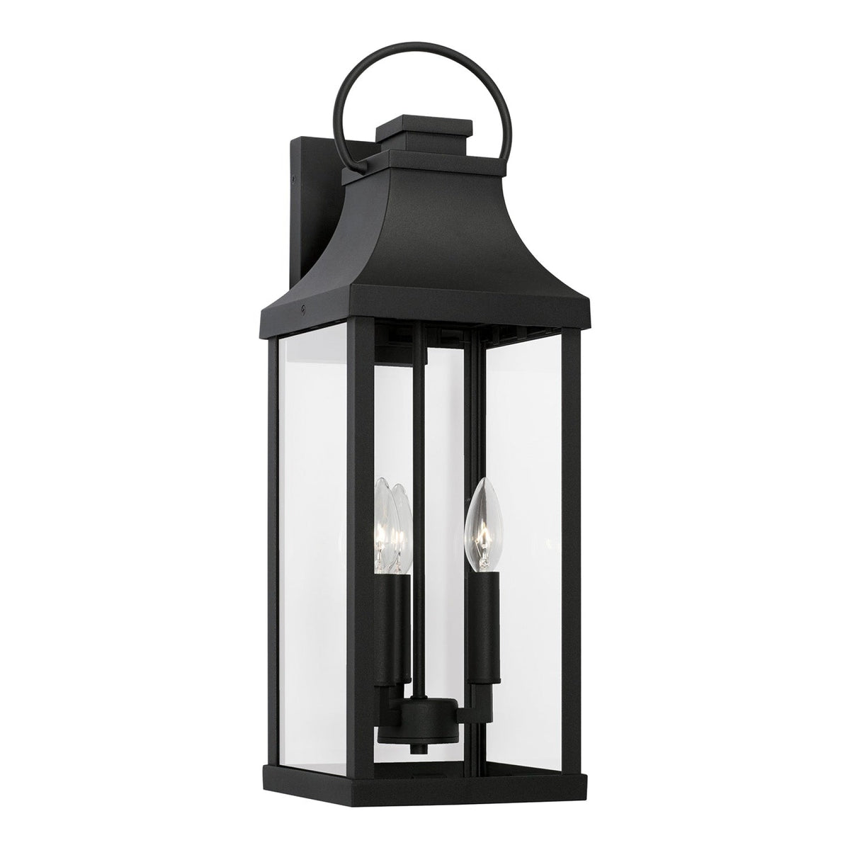 Coastal Lighting Bradford - 3 Light Outdoor Wall Lantern 946431BK Coastal Lighting