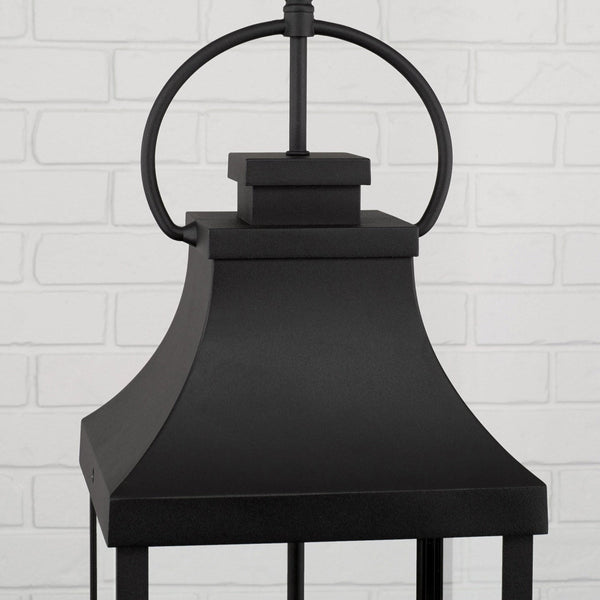 Capital Lighting Bradford 4 Light Hanging Lantern - Black 946442BK Coastal Lighting