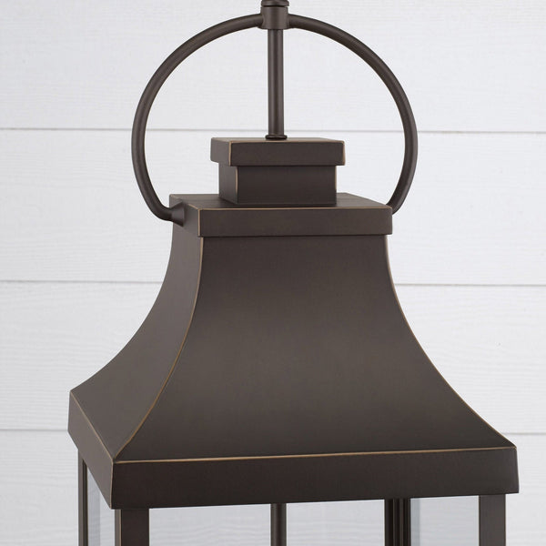 Capital Lighting Bradford 4 Light Hanging Lantern - Oiled Bronze 946442OZ Coastal Lighting